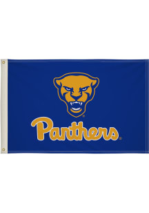 Pitt Panthers 2' x 3' Silk Screen Grommet Flag - Navy Blue