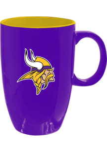 Minnesota Vikings Tall Ceramic Mug - Purple