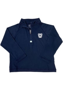 Butler Bulldogs Toddler Navy Blue Matthew Long Sleeve Qtr Zip