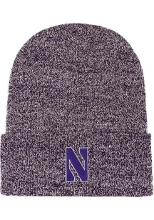 LogoFit Northwestern Wildcats Purple Bueller Mens Knit Hat