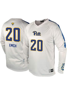 Abbey Emch Genuine Collective Pitt Panthers White NIL Volleyball Jersey