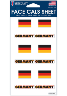 Germany National Team Flag Face Tattoo