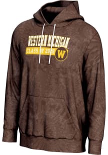 ProSphere Western Michigan Broncos Mens Brown Class of 2028 Long Sleeve Hoodie
