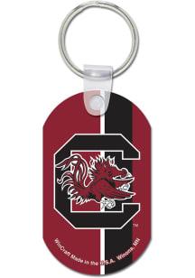 South Carolina Gamecocks Aluminum Keychain - Red