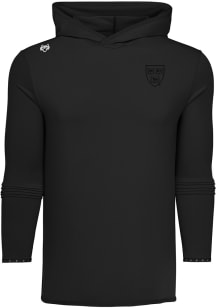 Greyson Harvard Crimson Mens Black Colorado Blackout Long Sleeve Hoodie