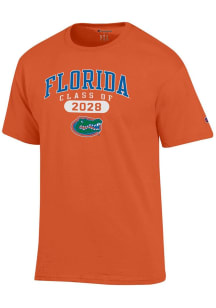Champion Florida Gators Orange Class of 2028 Jersey Short Sleeve T Shirt