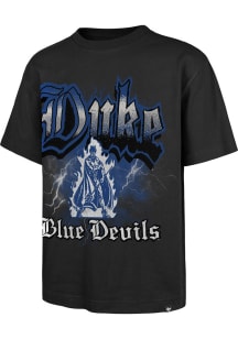 47 Duke Blue Devils Black Sigma Foundation Short Sleeve Fashion T Shirt
