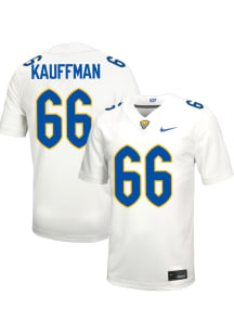 Ben Kauffman   Pitt Panthers White Football Football Name And Number Football Jersey