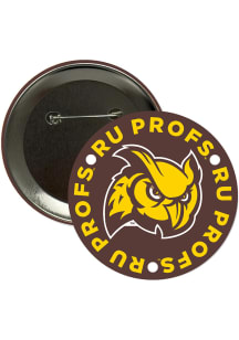 Rowan University 3" Slogan Button - Brown