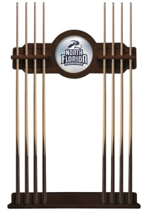 North Florida Ospreys Solid Wood Cue Rack Pool Table
