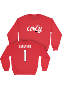 Lily Guenther Cincinnati Bearcats Mens Red NIL Legacy Player Crew