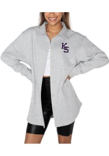 Gameday Couture K-State Wildcats Womens Ash Way to Go Light Weight Jacket