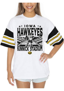 Gameday Couture Iowa Hawkeyes Womens White Home Team Short Sleeve T-Shirt