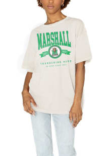 Gameday Couture Marshall Thundering Herd Womens Ivory Get Going Short Sleeve T-Shirt