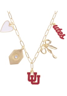 Utah Utes Paperclip Charm Necklace