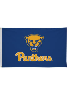 Pitt Panthers 3' x 5' Silk Screen Grommet Flag - Navy Blue