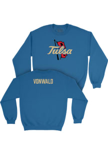 Jaylin Vonwald Tulsa Golden Hurricane Mens Blue NIL Legacy Player Crew
