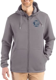 Cutter and Buck Penn State Nittany Lions Mens Graphite Vault Epic Comfort Full Zip Light Weight Ja..