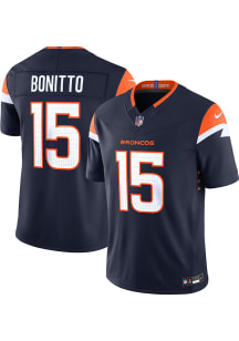 Nik Bonitto Nike Denver Broncos Mens Navy Blue Alt Limited Football Jersey