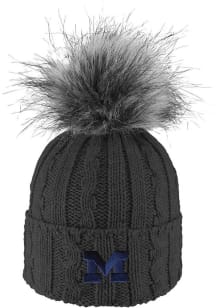 LogoFit Michigan Wolverines Dark Grey Alps Womens Knit Hat