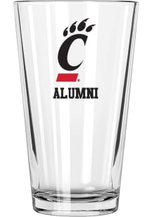 Cincinnati Bearcats Alumni 16 oz Pint Glass - White