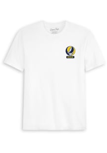 Class Trip Michigan Wolverines White Grateful Dead Skull Number One Design Short Sleeve T Shirt