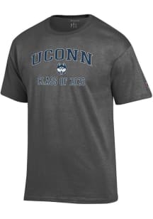 Champion UConn Huskies Charcoal Font Class of 2026 Jersey Short Sleeve T Shirt