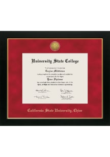 CSU Chico Wildcats Medallion Manchester Diploma Frame - Gold