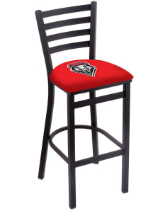 New Mexico Lobos Stationary Pub Stool - Black