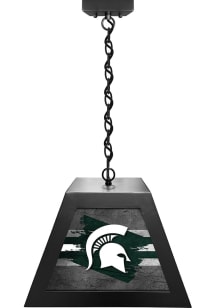 Michigan State Spartans Pendant Black Billiard Lamp