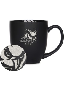 Rowan University Bistro Ceramic Mug - Black