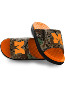 Michigan Wolverines Real Tree Advantage Camo Mens Slides