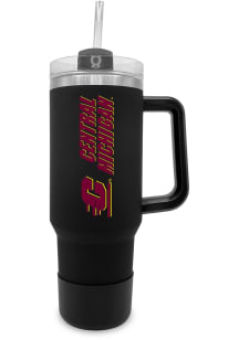 Central Michigan Chippewas 40 oz Stainless Steel Tumbler - Black