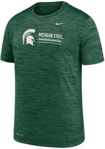 Nike Michigan State Spartans Youth Green Velocity Short Sleeve T-Shirt