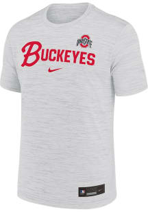 Nike Ohio State Buckeyes White Velocity Short Sleeve T Shirt