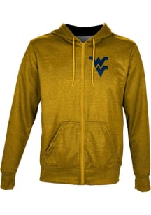 ProSphere West Virginia Mountaineers Mens Gold Heather Light Weight Jacket