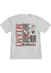 Blue 84 Miami RedHawks Grey Winning Formula Short Sleeve T Shirt