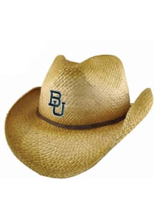 LogoFit Baylor Bears Natural Wrangler Mens Cowboy Hat
