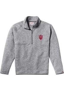 Indiana Hoosiers Mens Grey Saranac Pullover Jackets