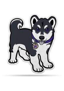 Washington Huskies Mascot Sport Shape Pennant - Purple