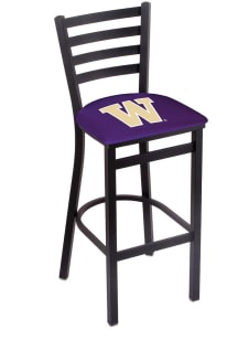 Washington Huskies Stationary Pub Stool - Black