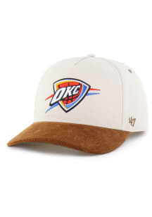47 Oklahoma City Thunder Carhartt Undyed Hitch Adjustable Hat - White