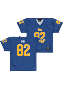 Elijah Lagg  Campus Ink Pitt Panthers Blue NIL Football Jersey