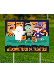 Purdue Boilermakers Trick or Treaters Yard Sign - Gold