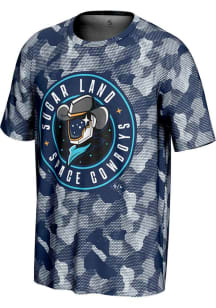 ProSphere Sugar Land Space Cowboys Youth Navy Blue CAMO Short Sleeve T-Shirt