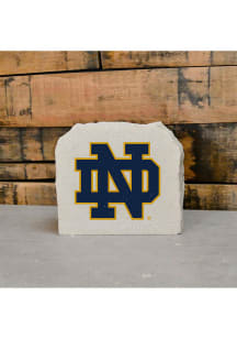 Notre Dame Fighting Irish 6x5 Inch ND Letters Rock - Blue