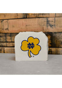 Notre Dame Fighting Irish 6x5 Inch Shamrock Rock - Blue