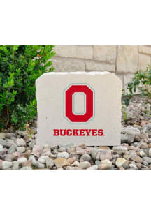 Ohio State Buckeyes 7x8 Inch O Buckeyes Rock - Red