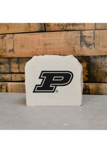 Purdue Boilermakers 6x5 Inch P Logo Rock - Black