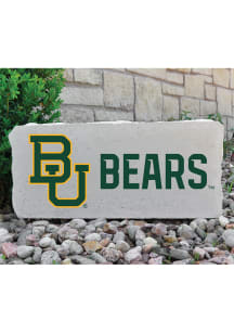 Baylor Bears Logo Bears 17x7 Rock - Grey